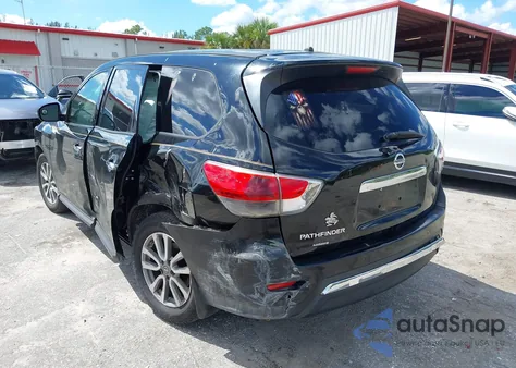 2014 Nissan Pathfinder S from USA, damaged, VIN 5N1AR2MN7EC722398